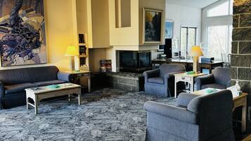 Zona de estar del vestíbulo