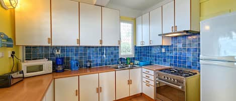 Appartement, 2 chambres (Moonlight, 2 Bedroom Apartment) | Cuisine privée | Grand réfrigérateur, micro-ondes, four, plaque de cuisson
