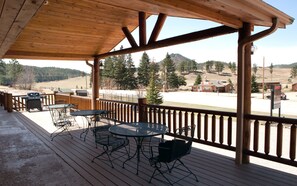 Blick von der Unterkunft