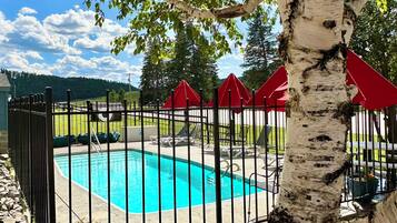 Seasonal outdoor pool