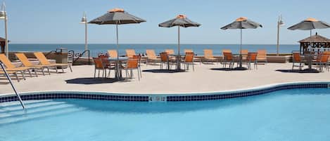 Seasonal outdoor pool