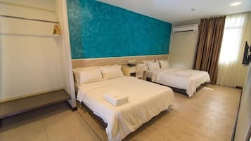 Meja kerja, tempat tidur lipat/tambahan, dan Wi-Fi gratis