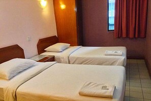 Escritorio, camas supletorias, wifi gratis