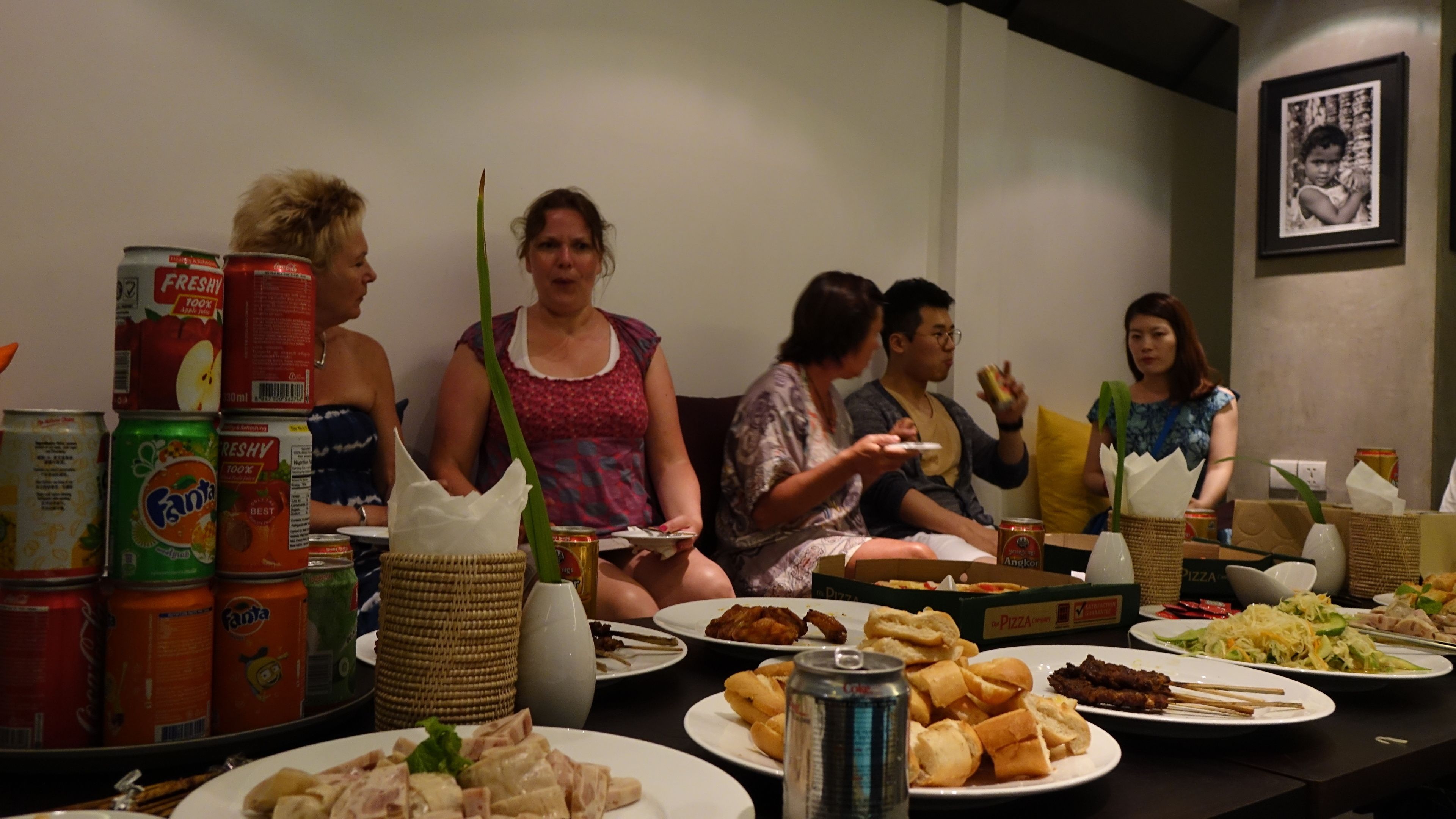 daily local cuisine breakfast (usd 7 per person)