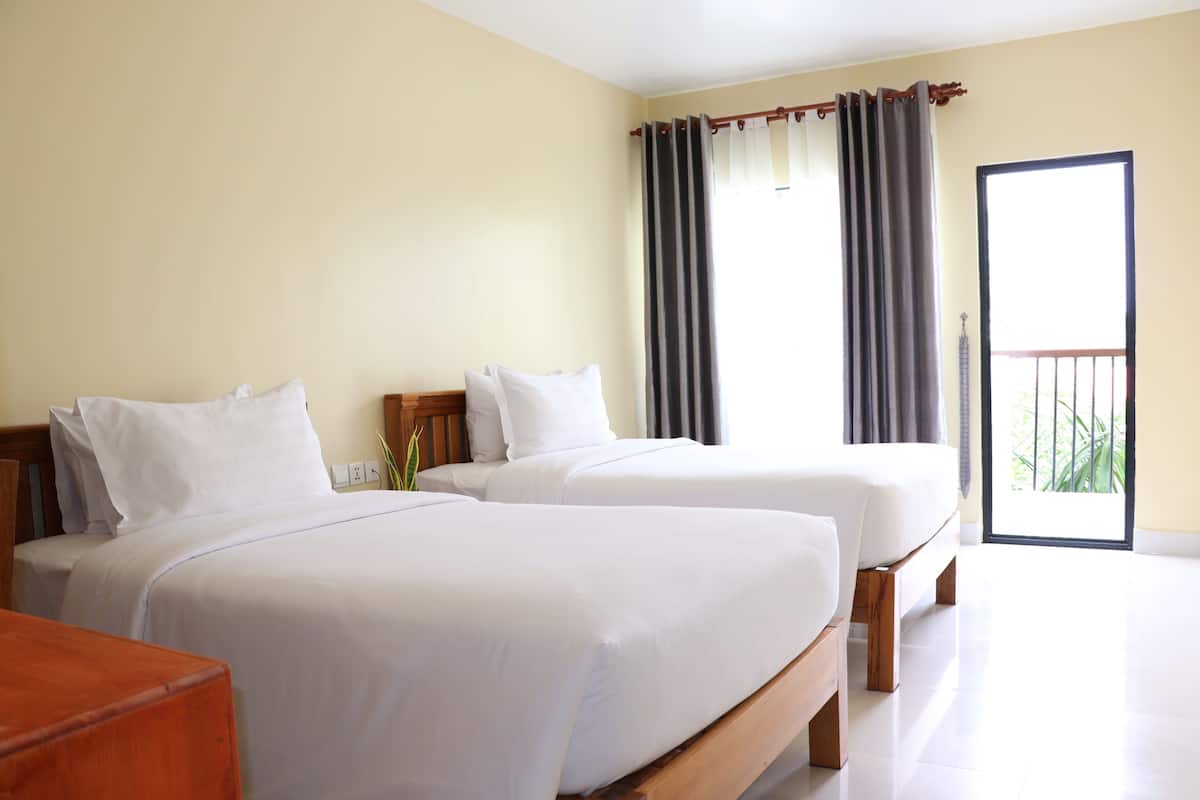 Ropa de cama de alta calidad y minibar