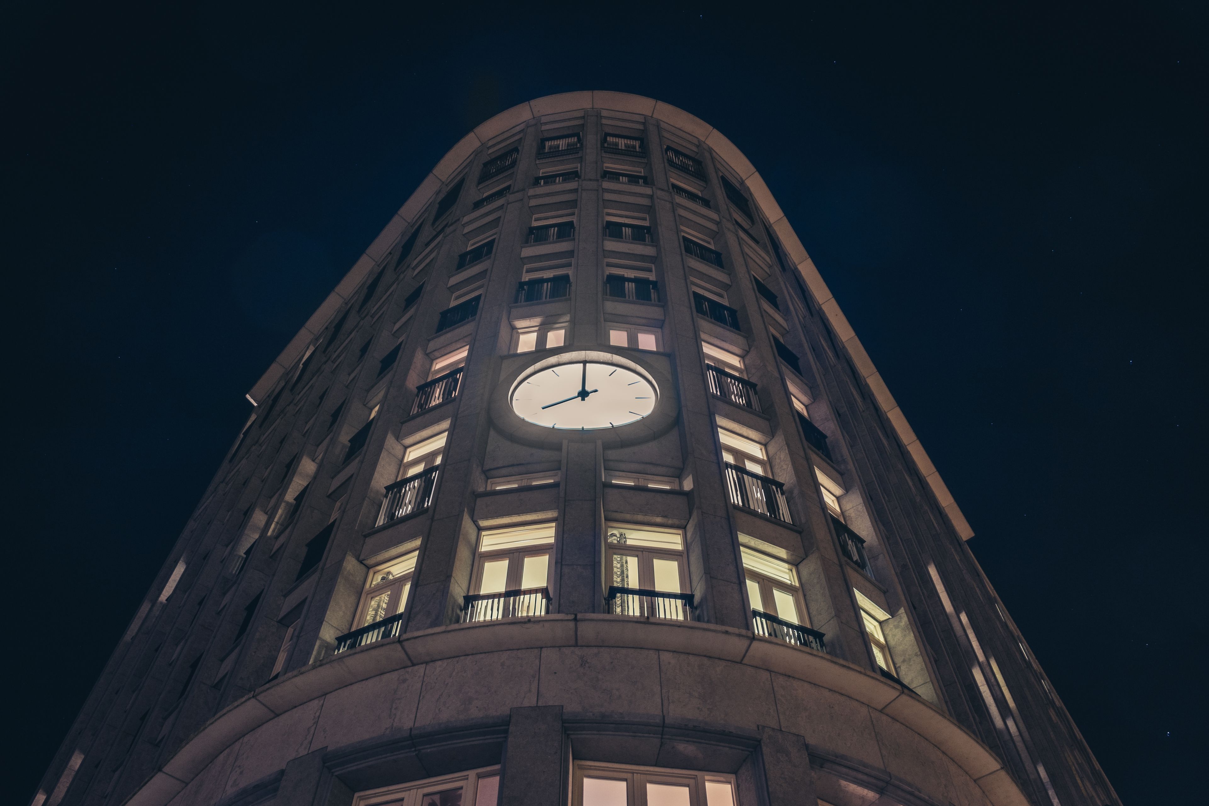 front of property – evening/night