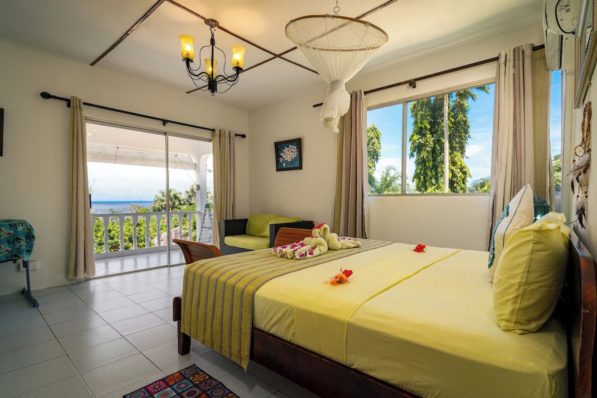 Panoramic Double Room, 1 Bedroom, Kitchen, Sea View | In-room safe, individually furnished, iron/ironing board