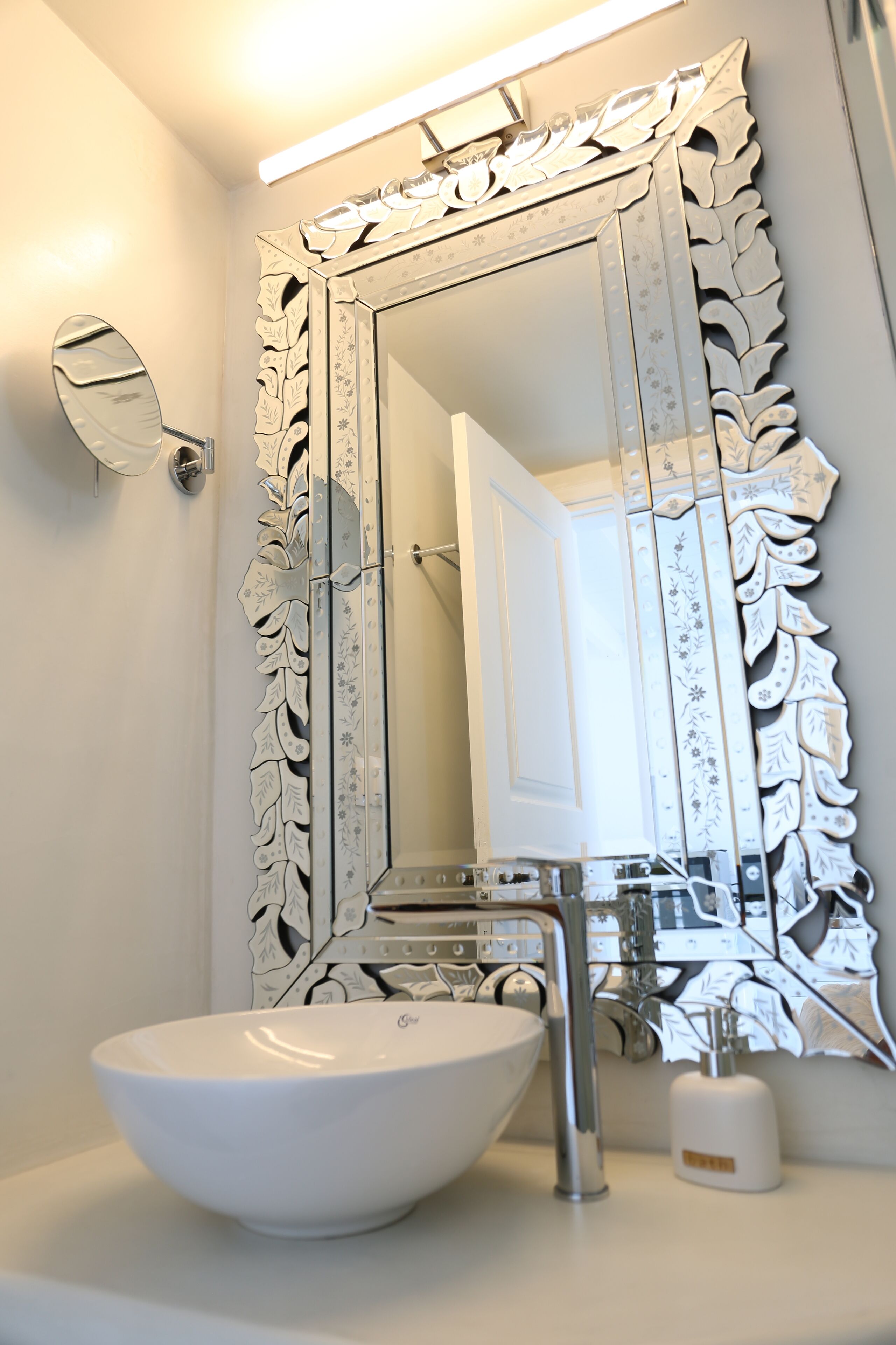 pearl: 2 bedroom sunset & sea view with private hot tub & shared pool | bathroom | shower, rainfall showerhead, free toiletries, hair dryer