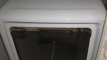 A front view of a Samsung steam smart core washing machine.