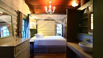 Cabin Thirteen | Individually decorated, individually furnished, iron/ironing board