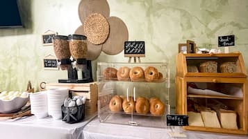 Kontinental frokost er inkludert hver dag