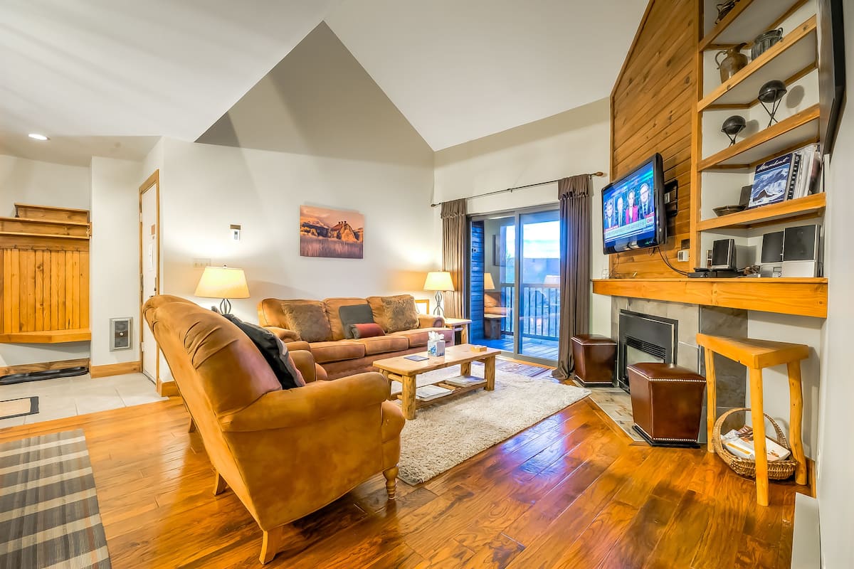 Condo | Living area | DVD player