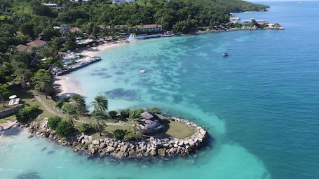 Aerial view. The Cove Suites at Blue Waters Resort and Spa