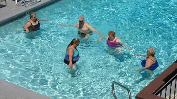 Seasonal outdoor pool