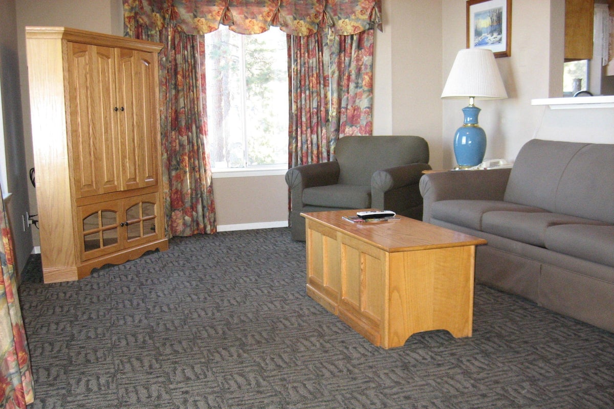 Apartment, 2 Bedrooms, Kitchen, Lake View | Living room | Flat-screen TV, DVD player
