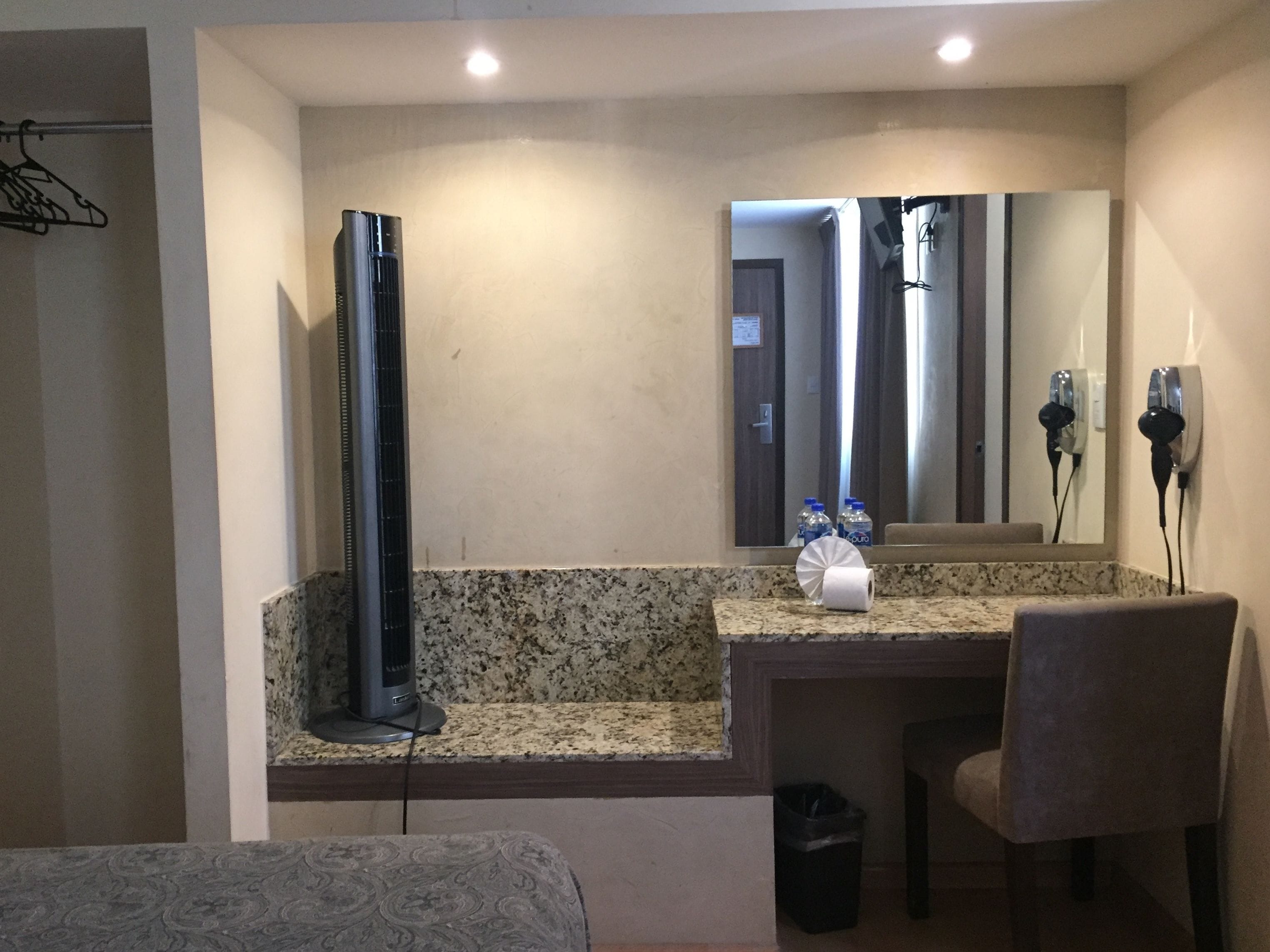 basic triple room, 2 queen beds | premium bedding, in-room safe, desk, iron/ironing board