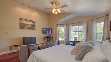 Suite luxueuse | 1 chambre, literie de qualité, couette en duvet, décor unique