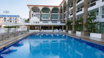 Façana frontal de l'allotjament