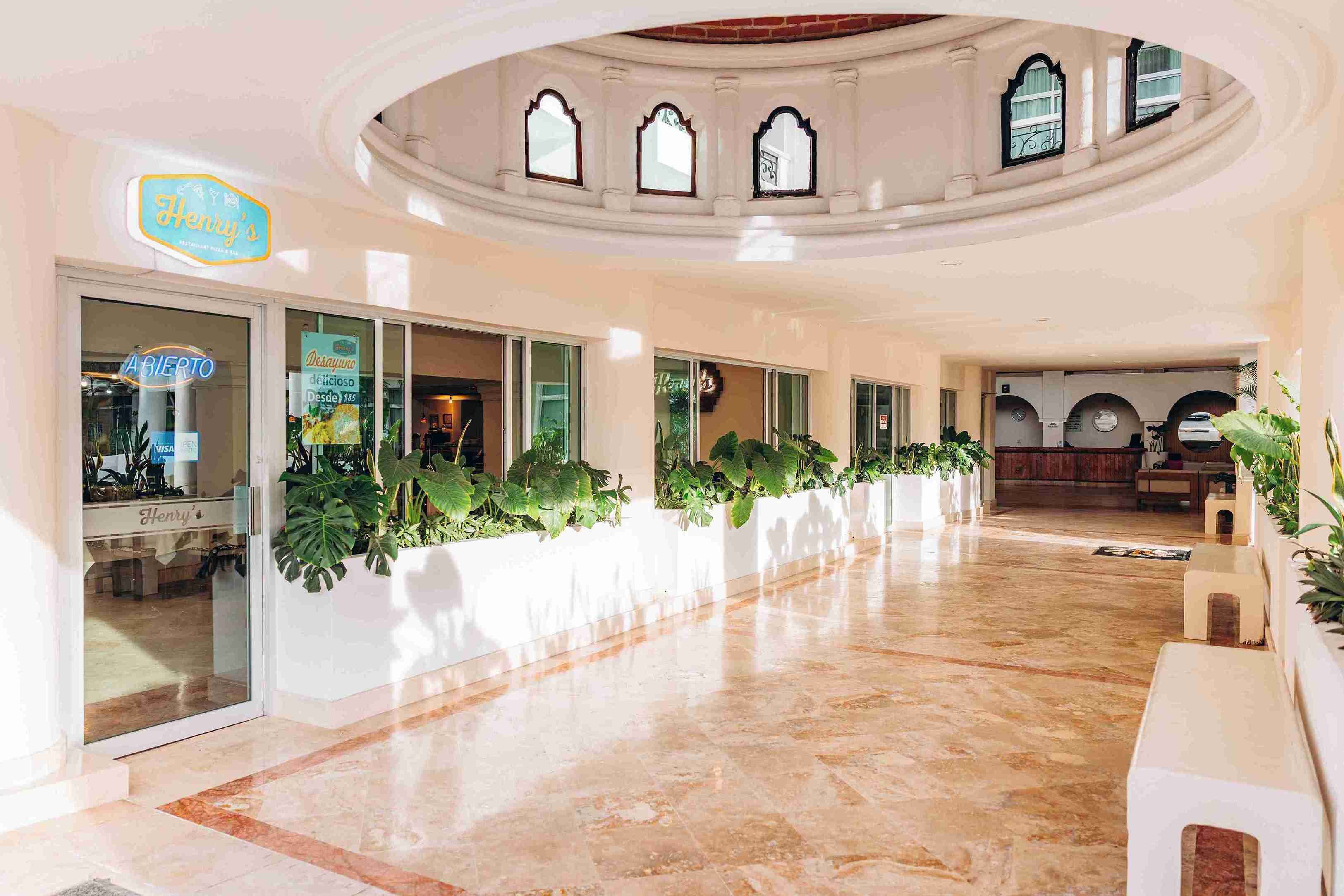 Ingresso della struttura