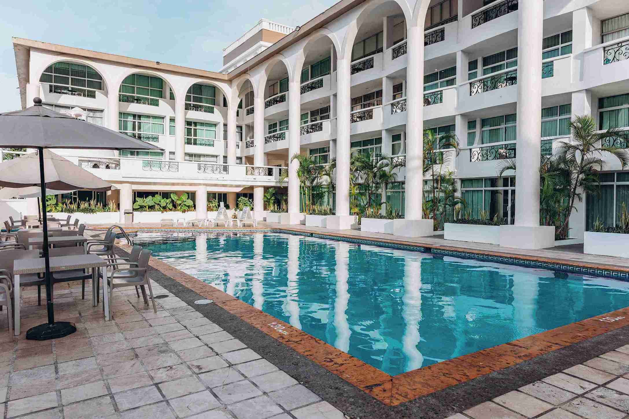 Facciata della struttura