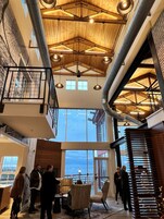 Sala de estar en el lobby