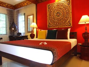 Boutique | Free minibar items, in-room safe, desk, free cots/infant beds - Phu Jaya Floresta Resort (Hang Dong)