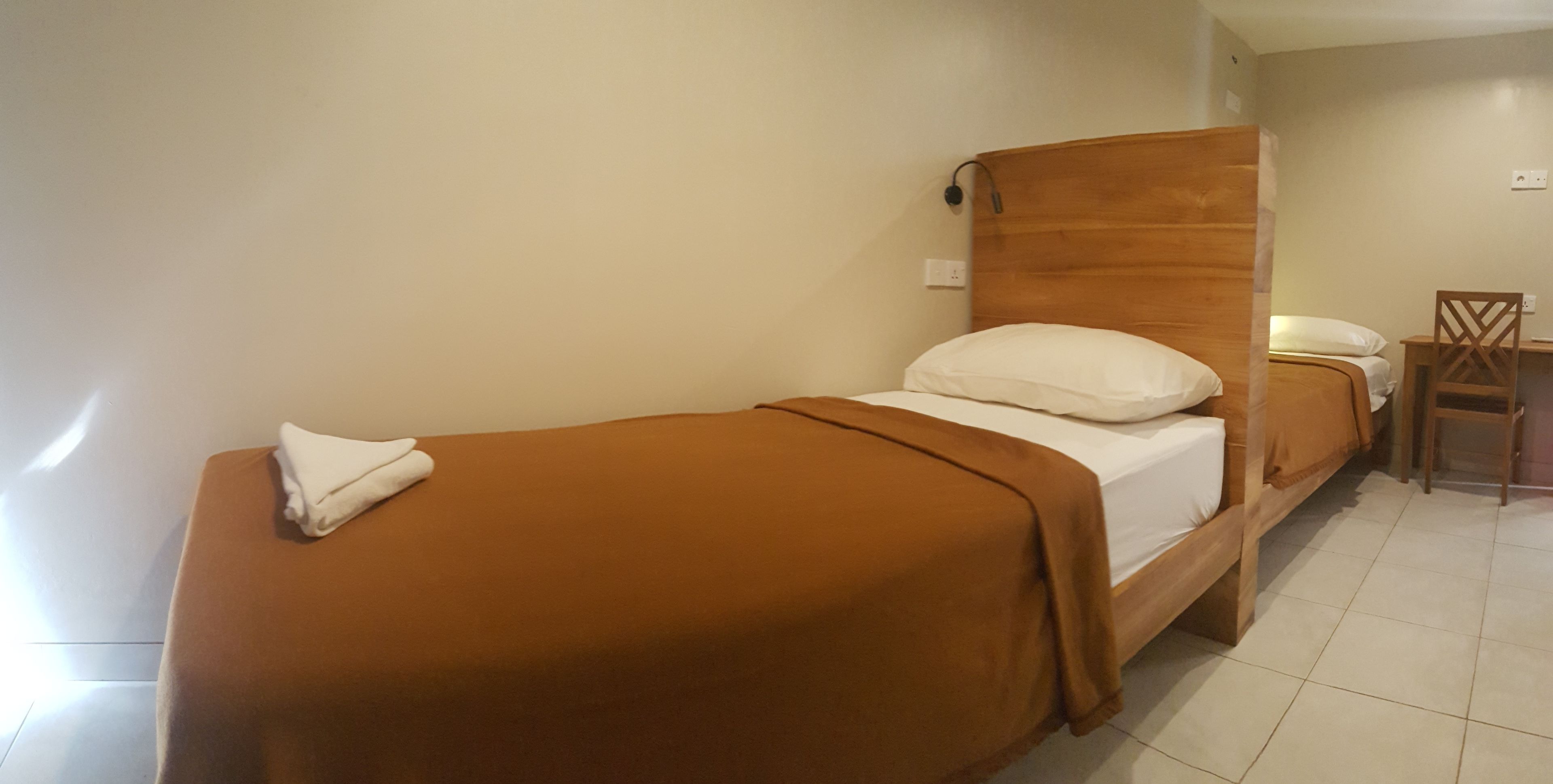 twin bed with balcony | 1 bedroom, in-room safe, individually furnished, desk