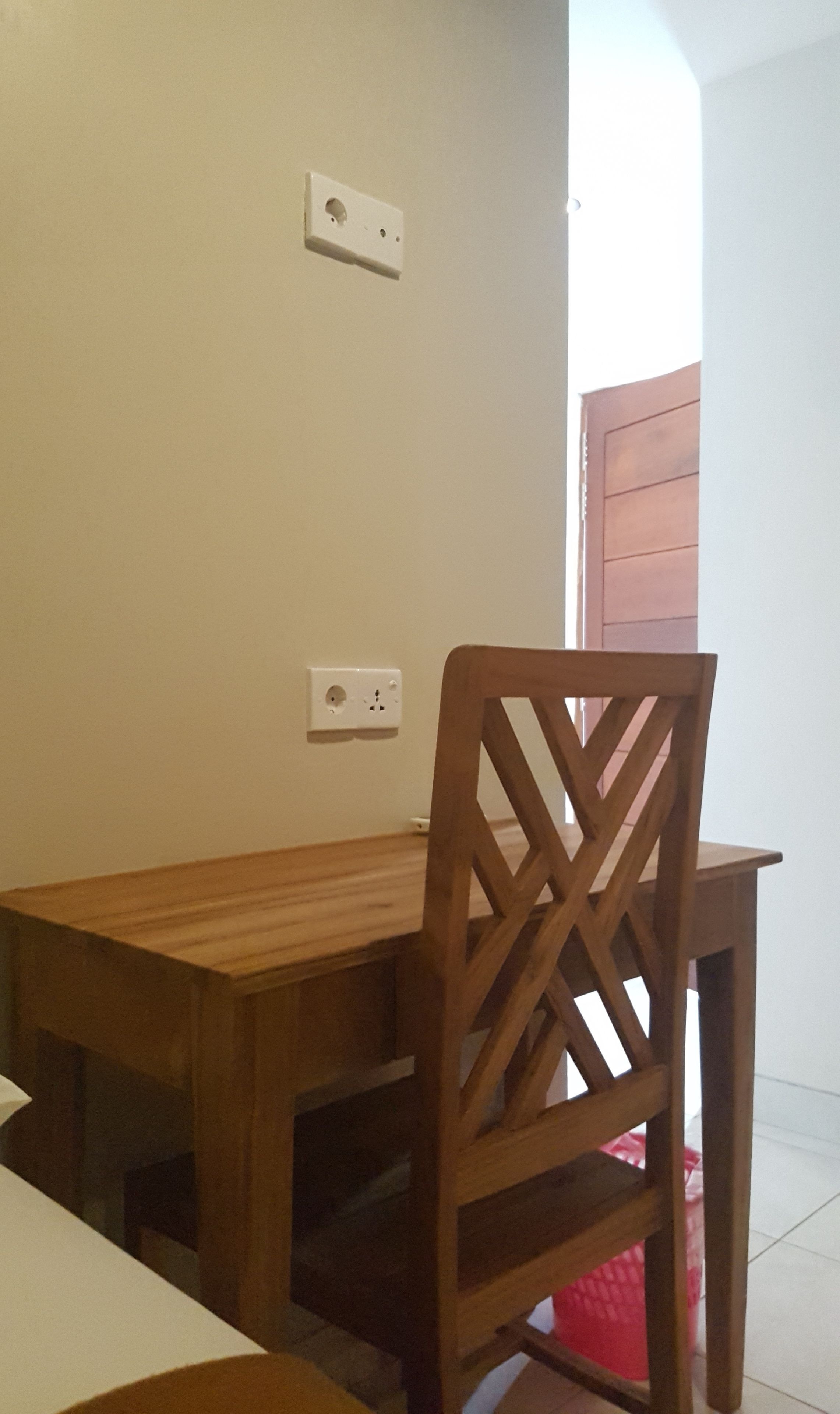 twin bed with balcony | room amenity