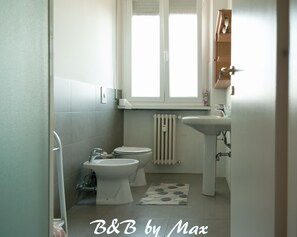 Dusche, kostenlose Toilettenartikel, Haartrockner, Bidet