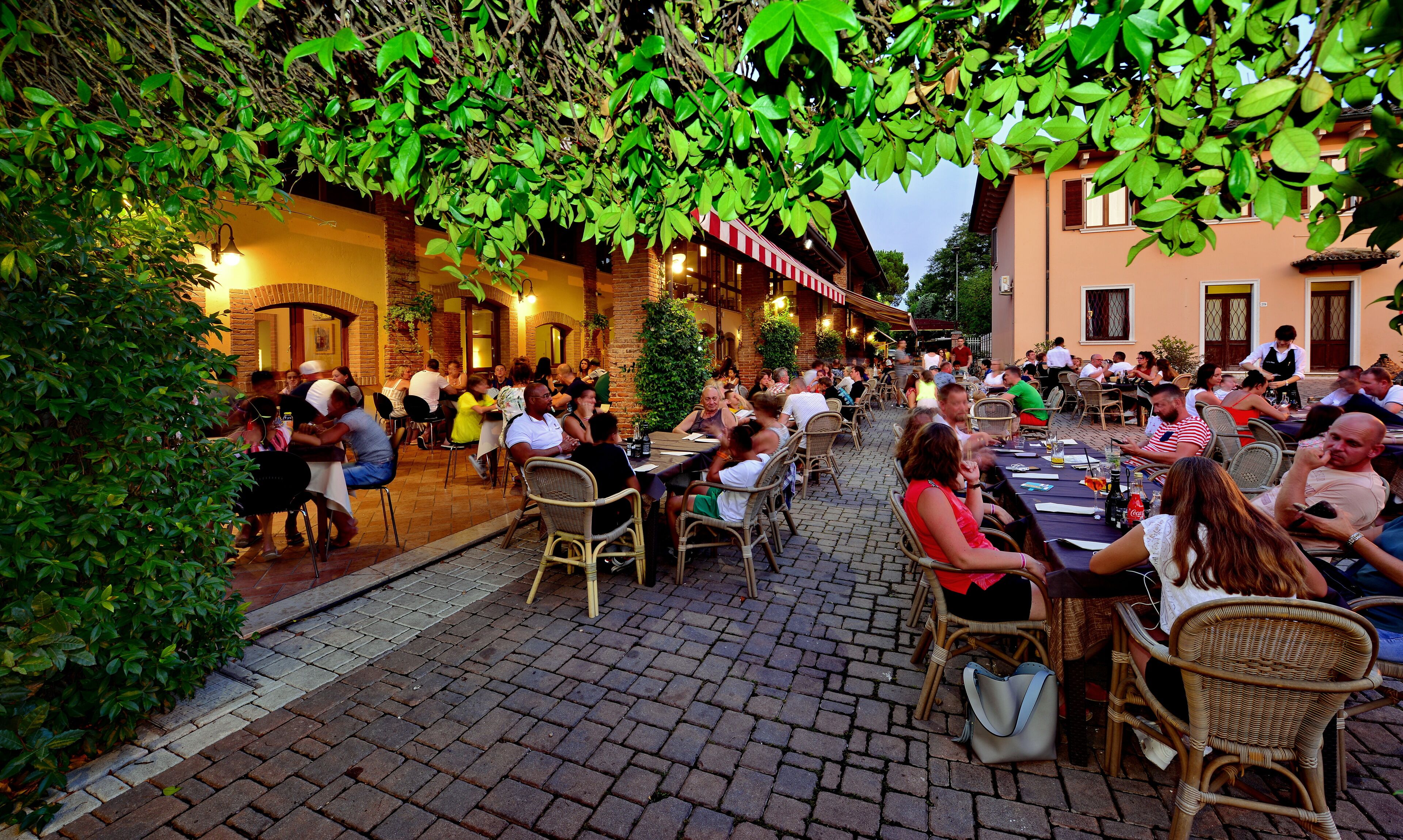 Restaurante al aire libre