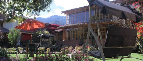 Einzelzimmer, Gartenblick | Blick auf den Garten