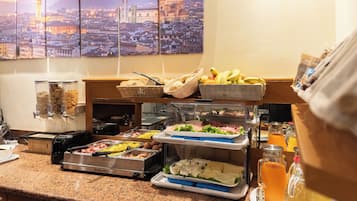 Daily buffet breakfast (EUR 10 per person)