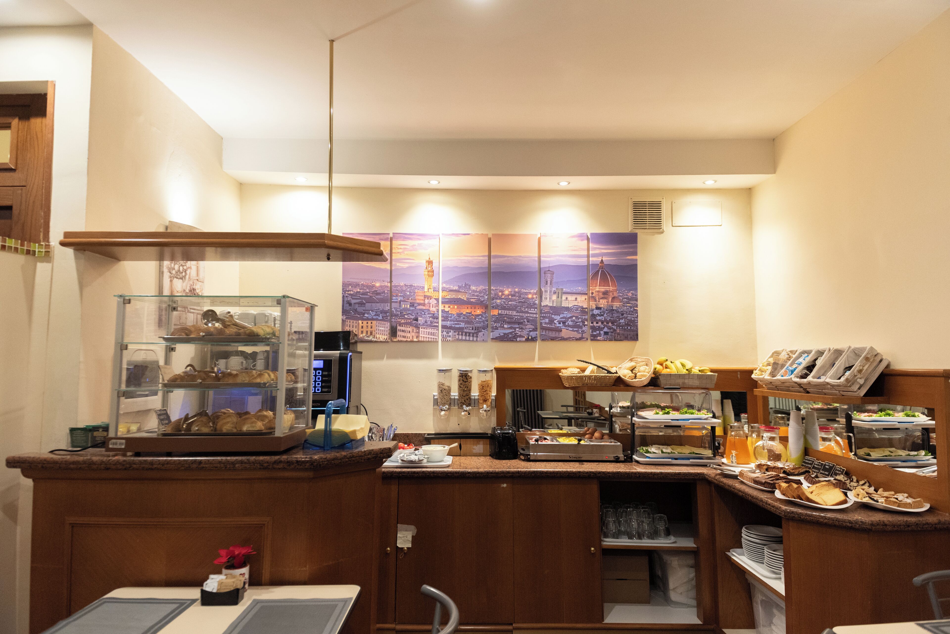 daily buffet breakfast (eur 10 per person)