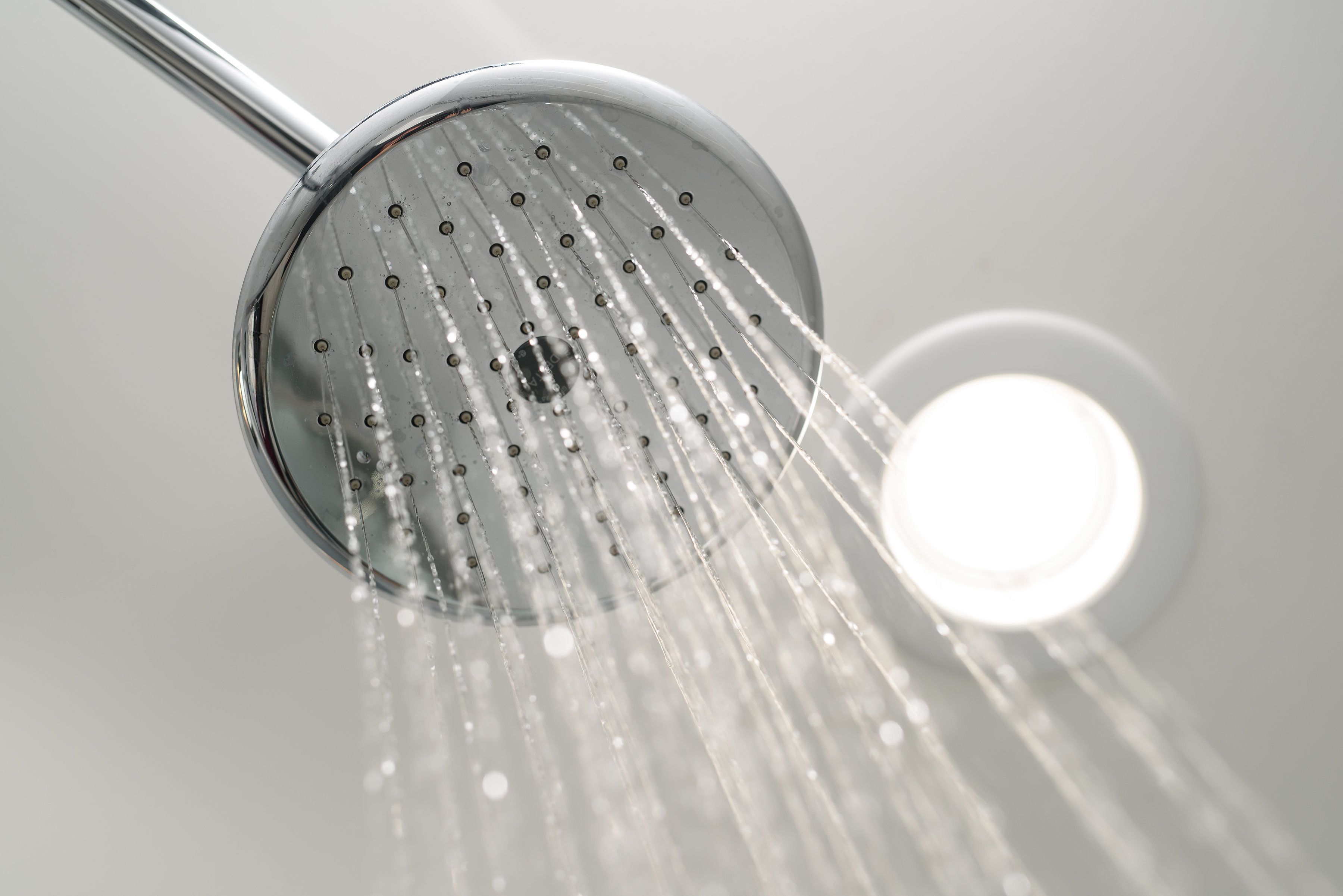 signature room, 1 king bed, patio, marina view | bathroom shower