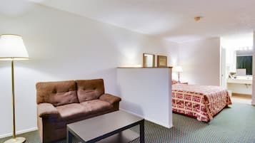 Standard Room, 1 King Bed | Iron/ironing board, free WiFi, bed sheets