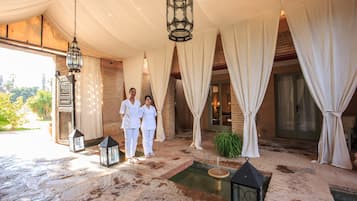 Turkish bath, massage/treatment rooms