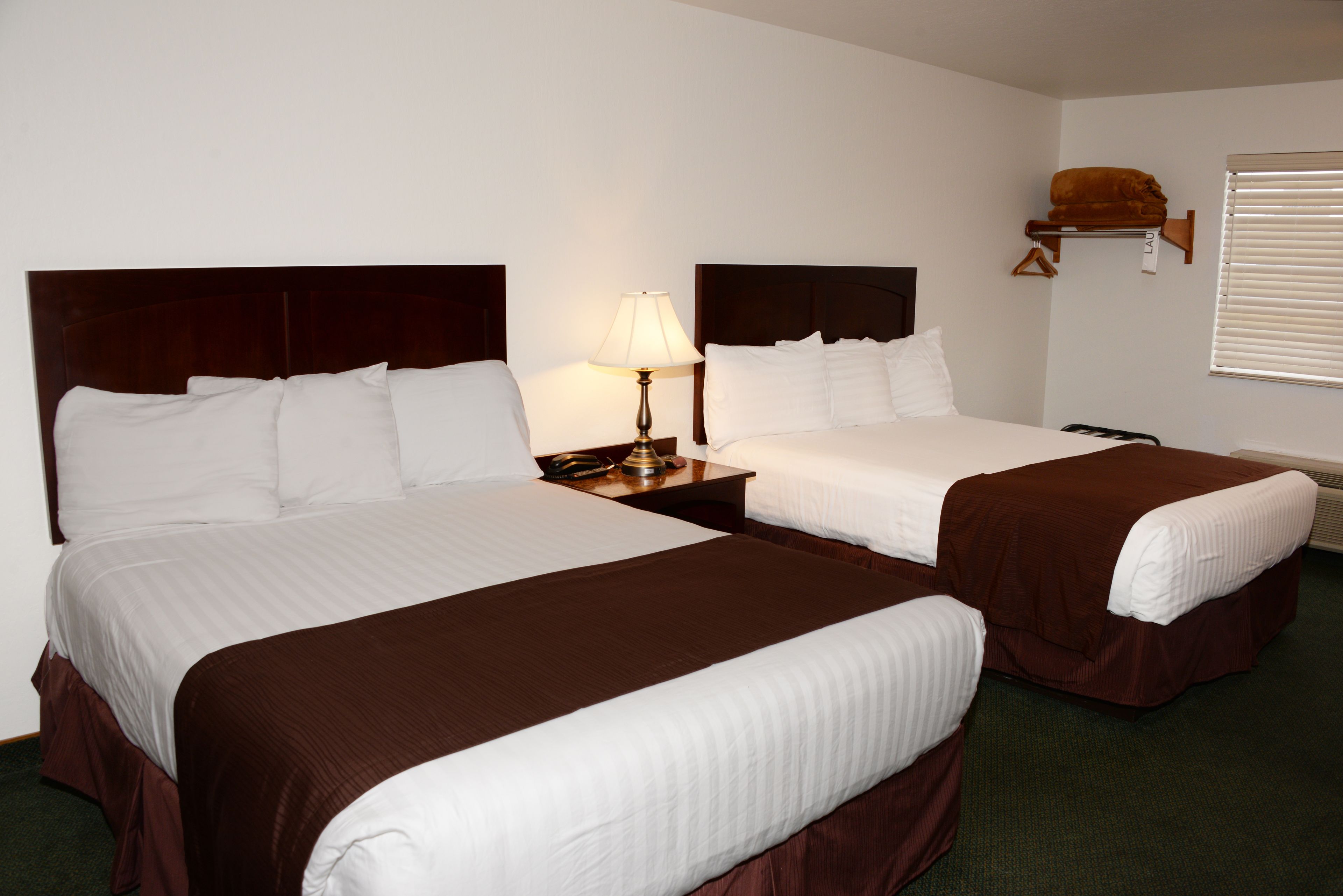 standard room, 2 queen beds | 1 bedroom, desk, iron/ironing board, free wifi