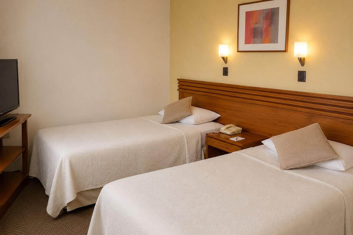 Ropa de cama de alta calidad y minibar