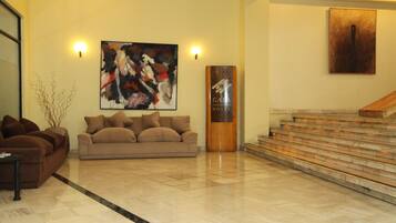 Sala de estar en el lobby
