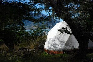 Panoramic Tent, 2 Twin Beds | Balcony