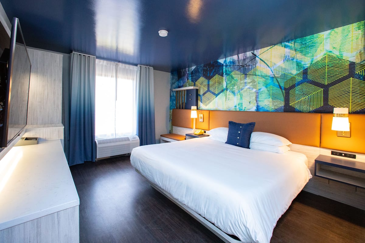 Chambre, 1 trĂšs grand lit, non-fumeur