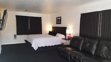 Desk, iron/ironing board, free WiFi, bed sheets