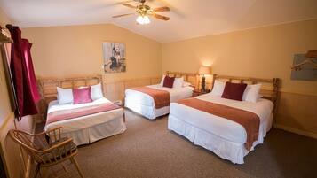 Individually decorated, individually furnished, blackout drapes