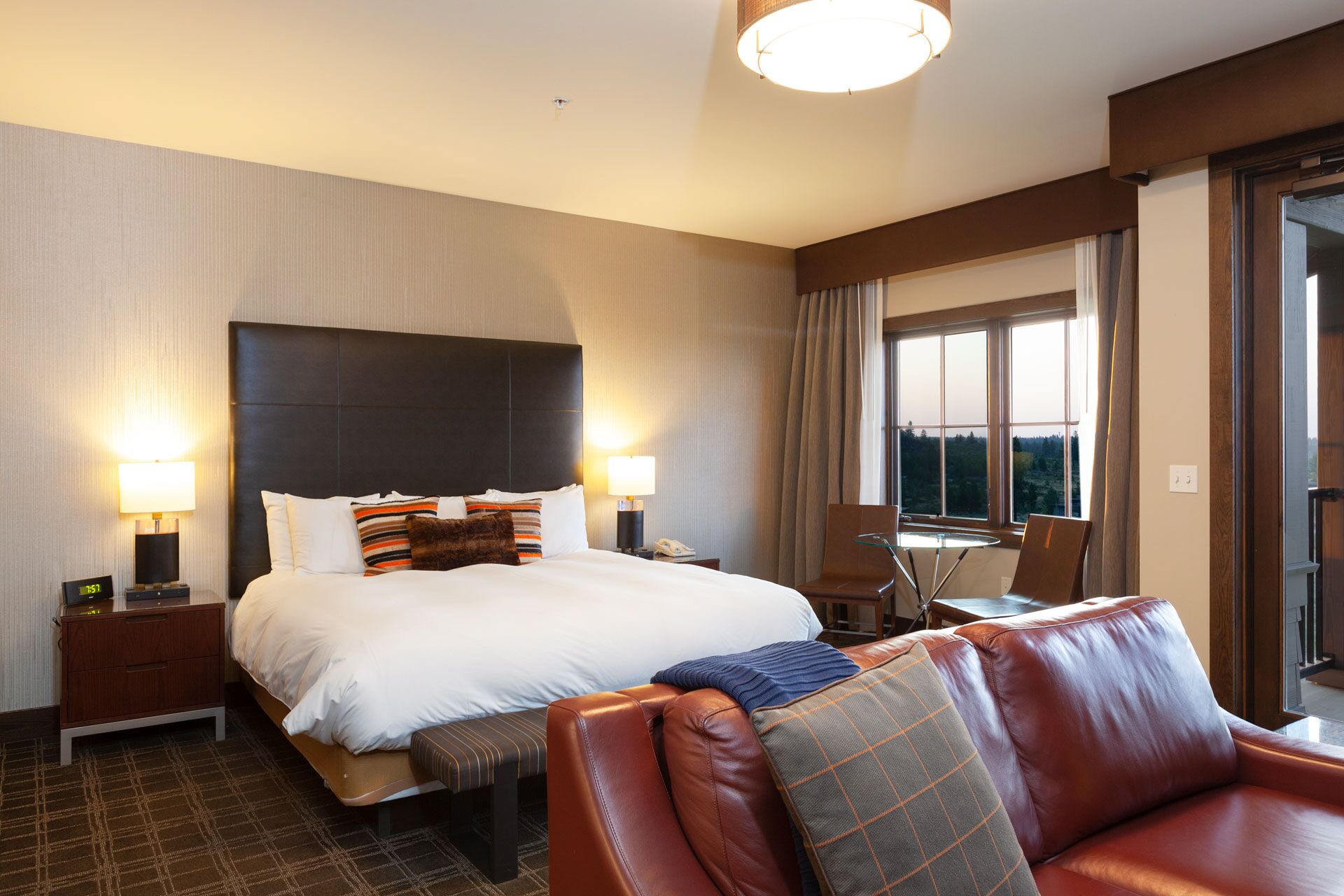 Premium bedding, in-room safe, soundproofing, iron/ironing board