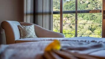 Panoramic Double Room, 1 King Bed, Pool Access, Mountain View | Mountain view