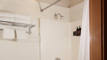 Free toiletries, towels
