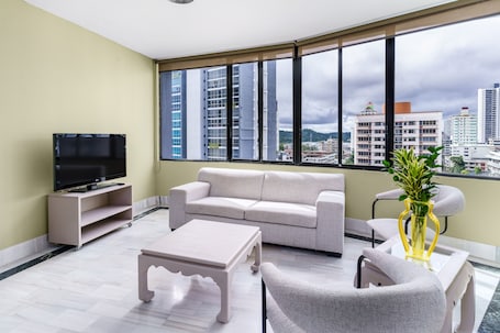 Standard Apartment | Living area | Flat-screen TV