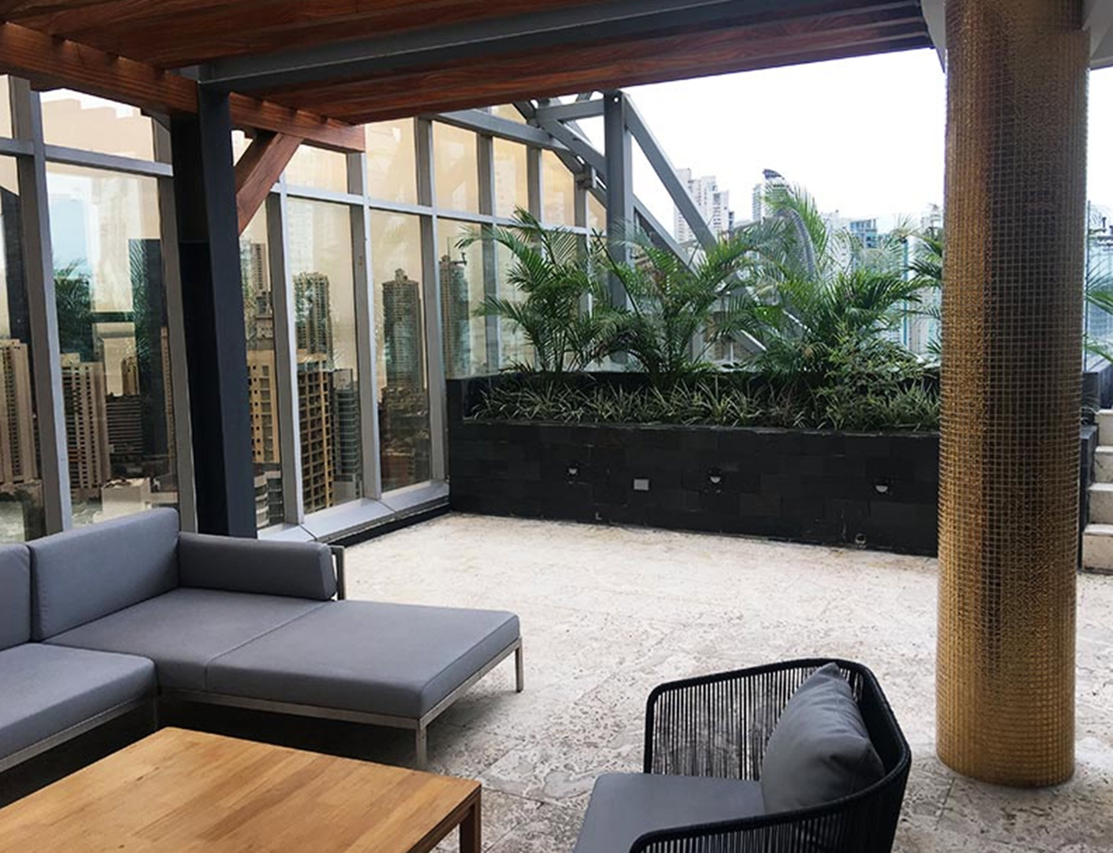 grand suite, 1 king bed, jetted tub, city view | view from room