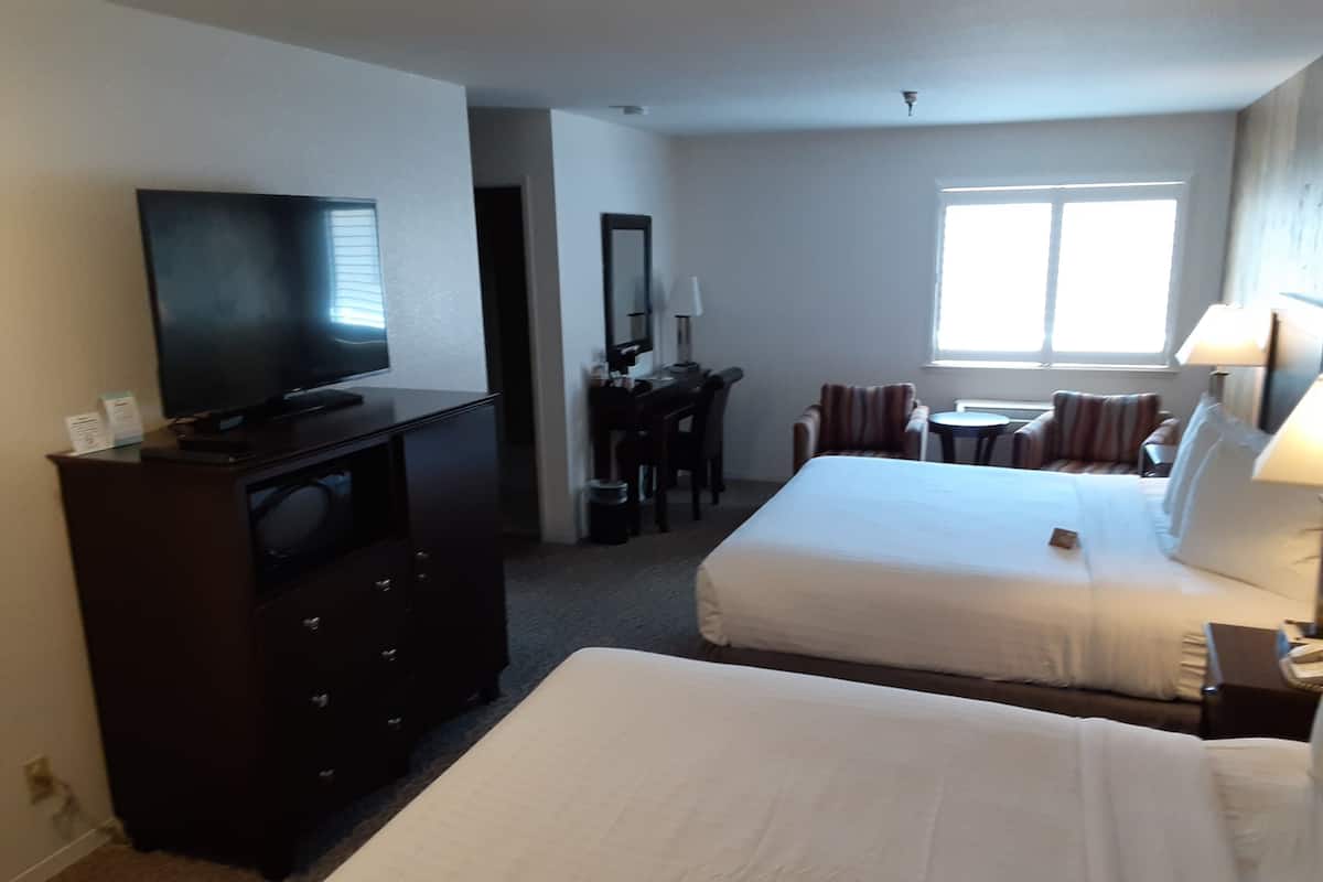 Quarto casal luxo (King) | Escrivaninha, espaço de trabalho para notebook