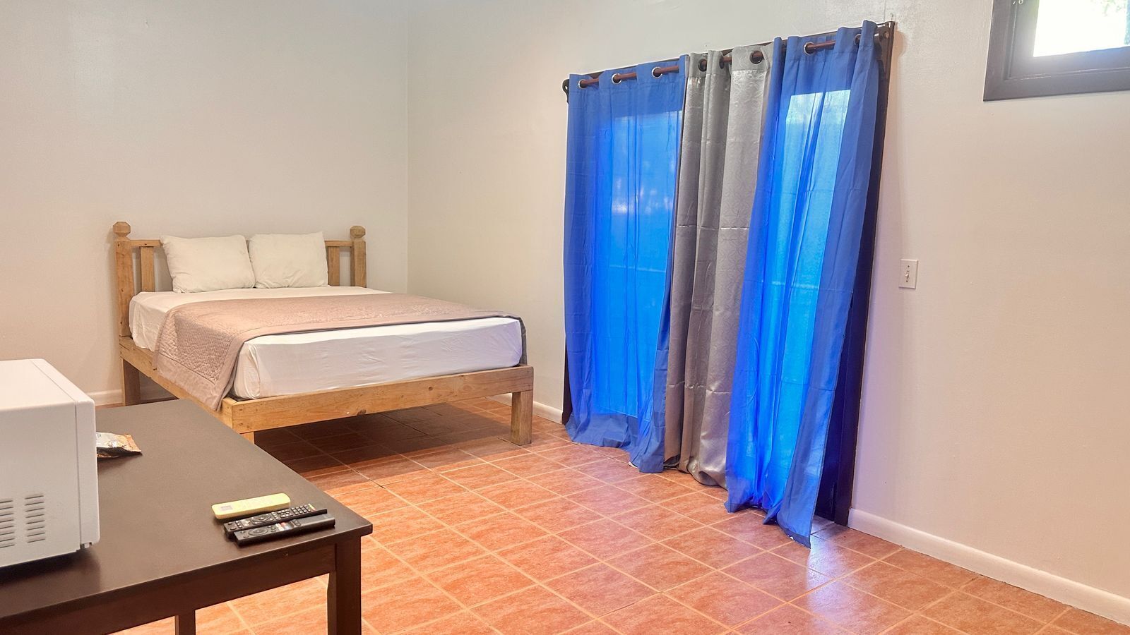 basic quadruple room, 2 queen beds | in-room safe, desk, wifi